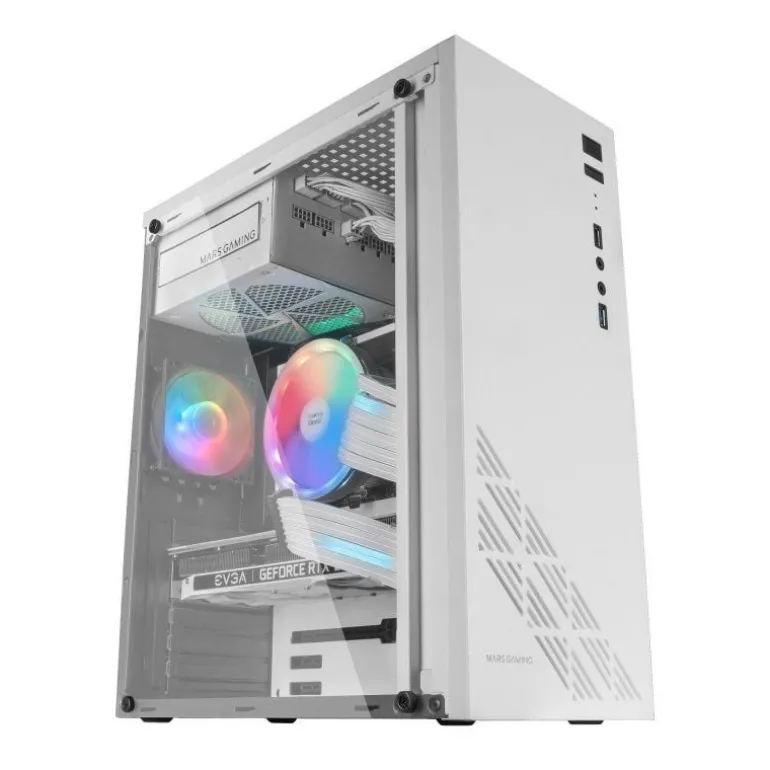 Caja/Torre Mars Gaming MC100 Gaming Blanco