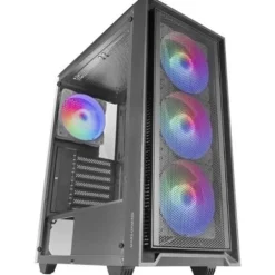 Caja/Torre Mars Gaming MC-AIR FRGB Negro