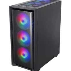 Caja/Torre Mars Gaming MC-AIR FRGB Negro