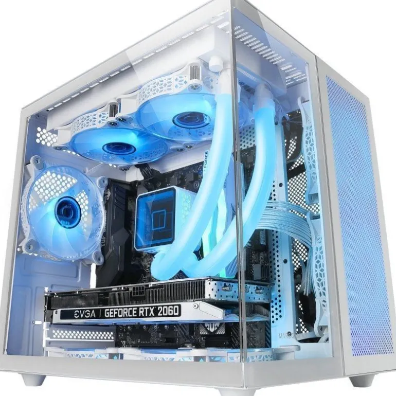 Caja/Torre Mars Gaming MCNOVAM Gaming Blanco