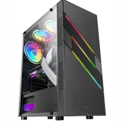 Caja/Torre Mars Gaming MC-U3 ARGB Negro
