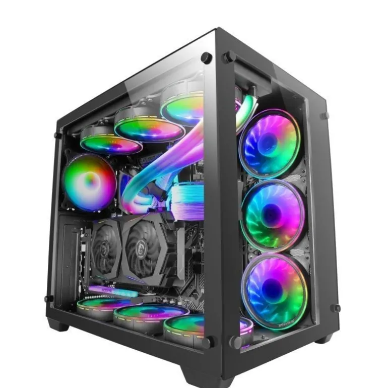 Caja/Torre Mars Gaming MCV3 Gaming Negro