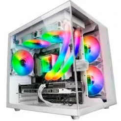 Caja/Torre Mars Gaming MC-VIEW Blanco
