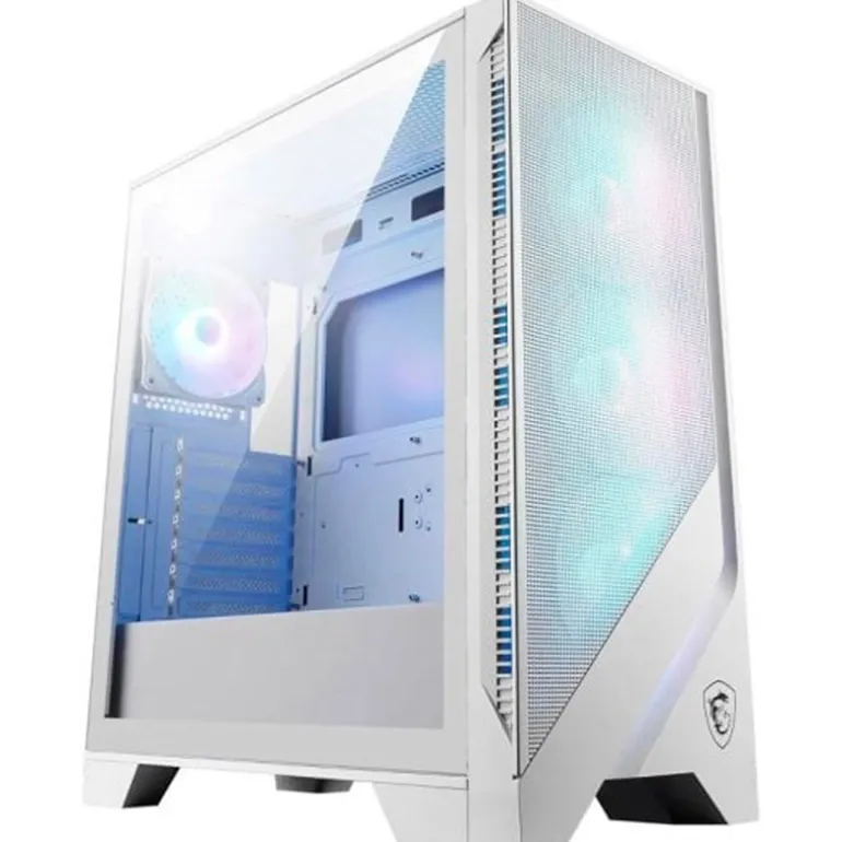 Caja/Torre MSI MAG FORGE 320R AIRFLOW RGB Blanco