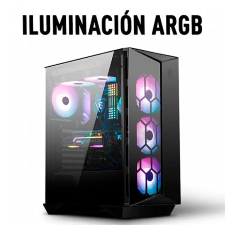 Caja/Torre MSI MPG Gungnir 110R Cristal Templado