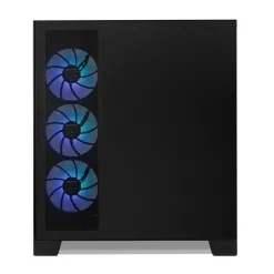 Caja/Torre Nox Hummer Glock RGB Negro