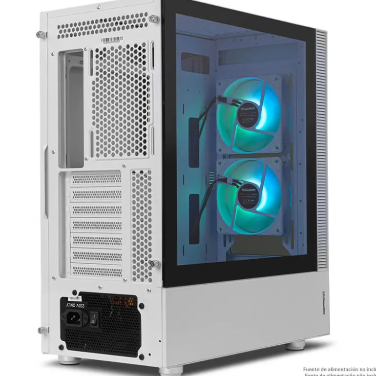 Caja/Torre Nox Hummer Nemesis ARGB Blanco