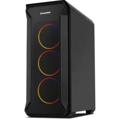 Caja/Torre Nox Hummer Quantum Cristal Templado