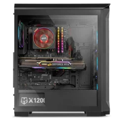 Caja/Torre Nox Hummer Quantum Cristal Templado