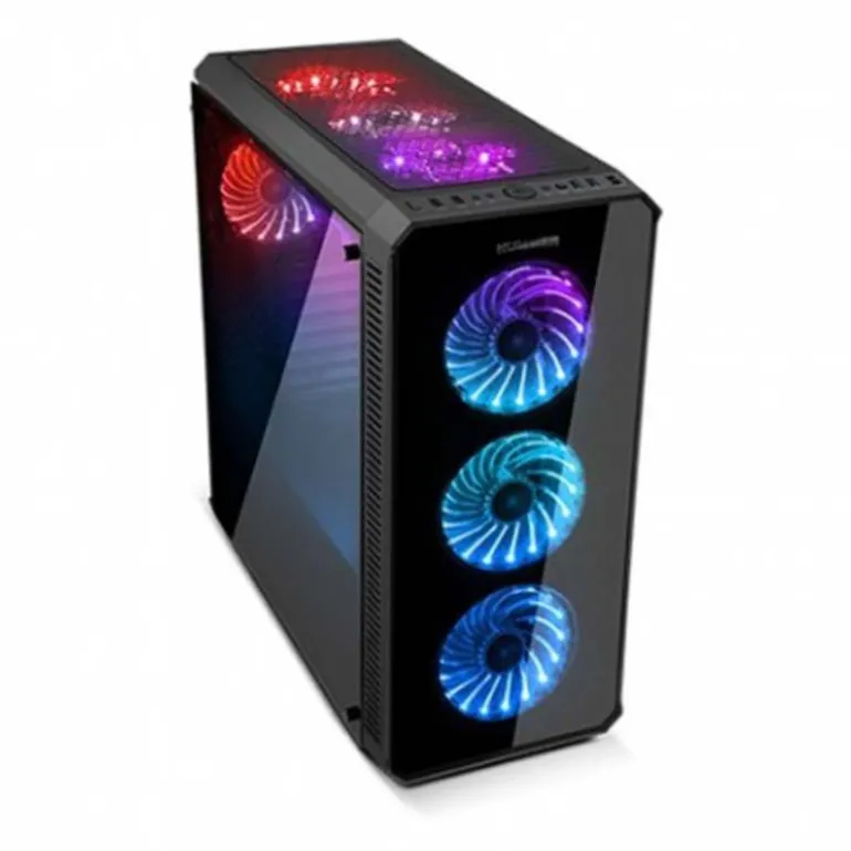 Caja/Torre Nox Hummer TGX Rainbow Negro