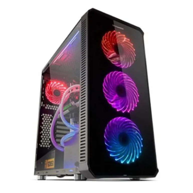 Caja/Torre Nox Hummer TGX Rainbow Negro