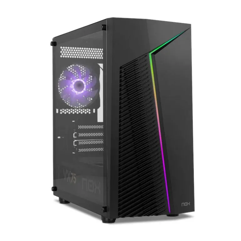 Caja/Torre Nox Infinity Zeta RGB Negro