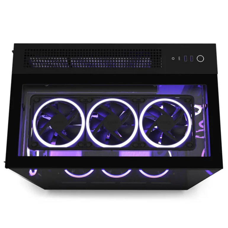 Caja/Torre NZXT H9 Elite Negro