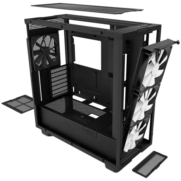 Caja/Torre NZXT H7 Elite RGB Negro