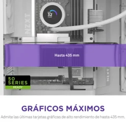 Caja/Torre NZXT H9 Flow (2025) Blanco