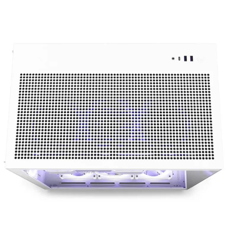 Caja/Torre NZXT H9 Flow Blanco