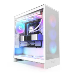 Caja/Torre NZXT H7 Flow RGB Blanco