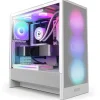 Caja/Torre NZXT H5 Flow RGB Blanco