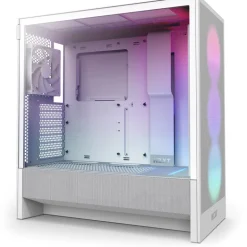 Caja/Torre NZXT H5 Flow RGB Blanco