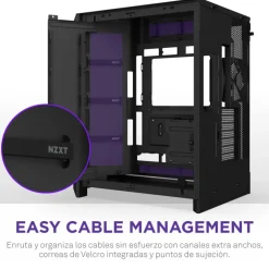 Caja/Torre NZXT H9 Flow RGB Plus (2025) Negro