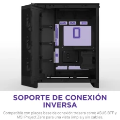 Caja/Torre NZXT H9 Flow RGB (2025) Negro