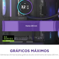 Caja/Torre NZXT H9 Flow RGB (2025) Negro