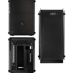 Caja/Torre Raijintek Ophion Cristal Templado Negro