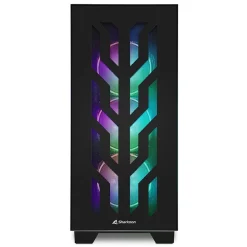 Caja/Torre Sharkoon Elite Shark CA300T Black Cristal Templado