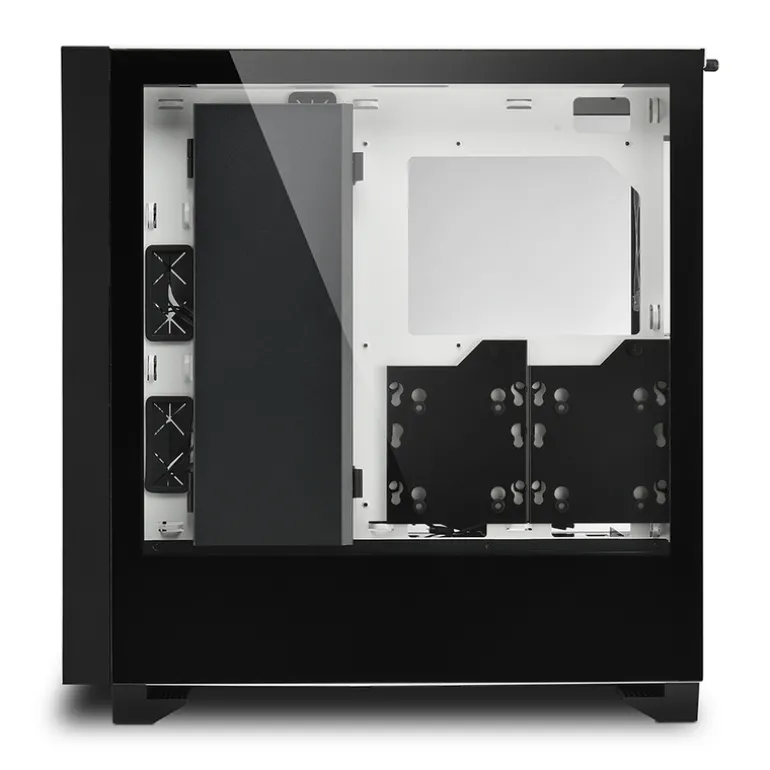 Caja/Torre Sharkoon Elite Shark CA300T White Cristal Templado