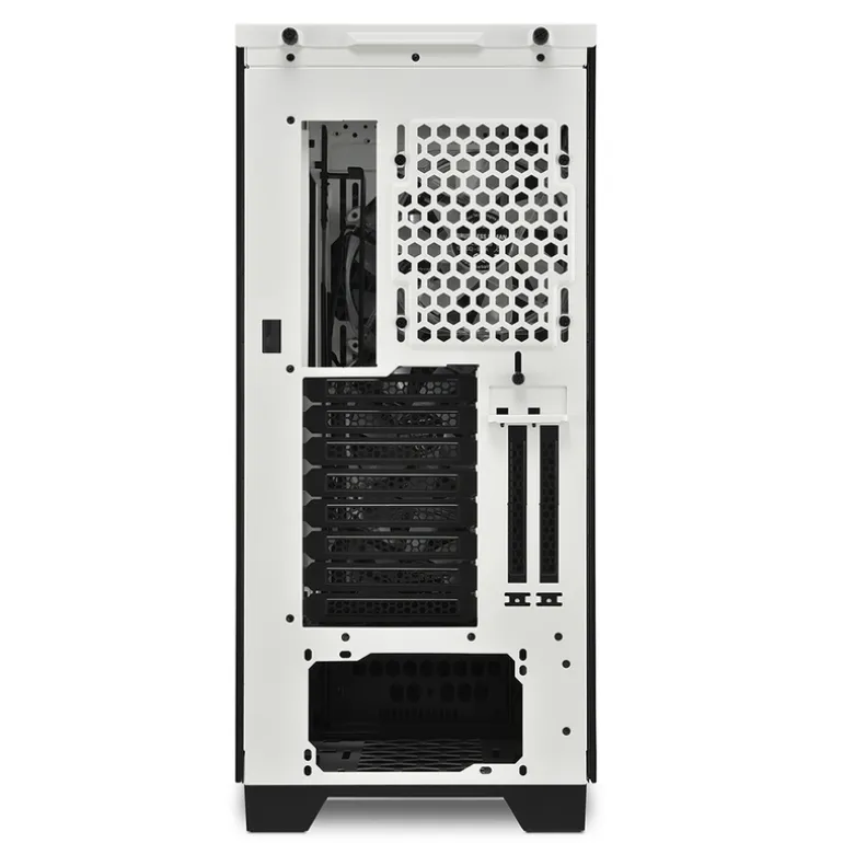 Caja/Torre Sharkoon Elite Shark CA300T White Cristal Templado