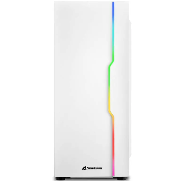 Caja/Torre Sharkoon Slider RGB Blanco