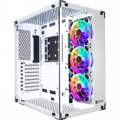 Caja/Torre Talius Cronos Frost RGB Blanco