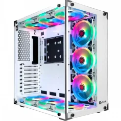 Caja/Torre Talius Cronos Frost RGB Blanco