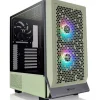 Caja/Torre Thermaltake Ceres 300 TG Matcha Green ARGB Verde