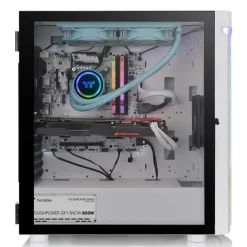 Caja/Torre Thermaltake H590 TG Snow ARGB Blanco
