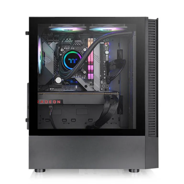 Caja/Torre Thermaltake View 200 TG ARGB Negro