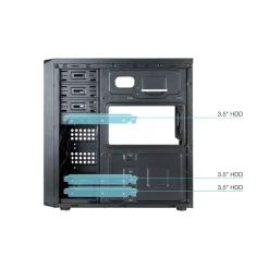 Caja/Torre Tooq TQC-5701U3C-B Negro