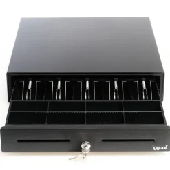 Cajón Portamonedas Iggual IRON-70 44.5cm Negro