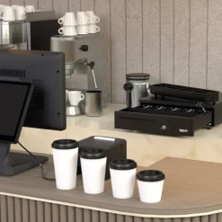 Cajón Portamonedas iggual IRON-50 42cm Negro