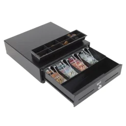 Cajón Portamonedas iggual IRON-XS 33cm 4+8 Negro