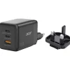 Cargador Acer GaN 100W 2x USB-C 1x USB-A PD 3.0