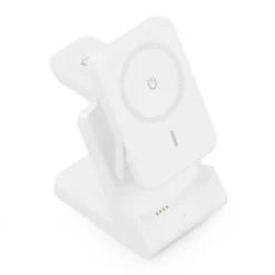 Cargador Aisens Inalámbrico Batería Externa 4 en 1 Blanco