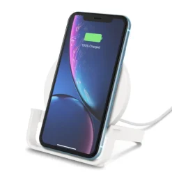 Cargador Belkin Boost Up Soporte de Carga Inalámbrica 10W Blanco