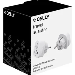Cargador Celly TRAVELADAPTER De Viaje Universal
