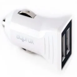 Cargador Coche Approx appusbcar31W 2 Usb 3.1A Blanco