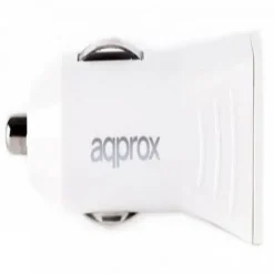 Cargador Coche Approx appusbcar31W 2 Usb 3.1A Blanco