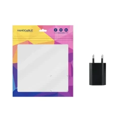 Cargador Nanocable USB A 5W Negro