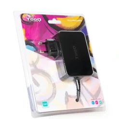Cargador Portátil Tooq TQLC-USBCGAN90PD USB-C 90W Negro