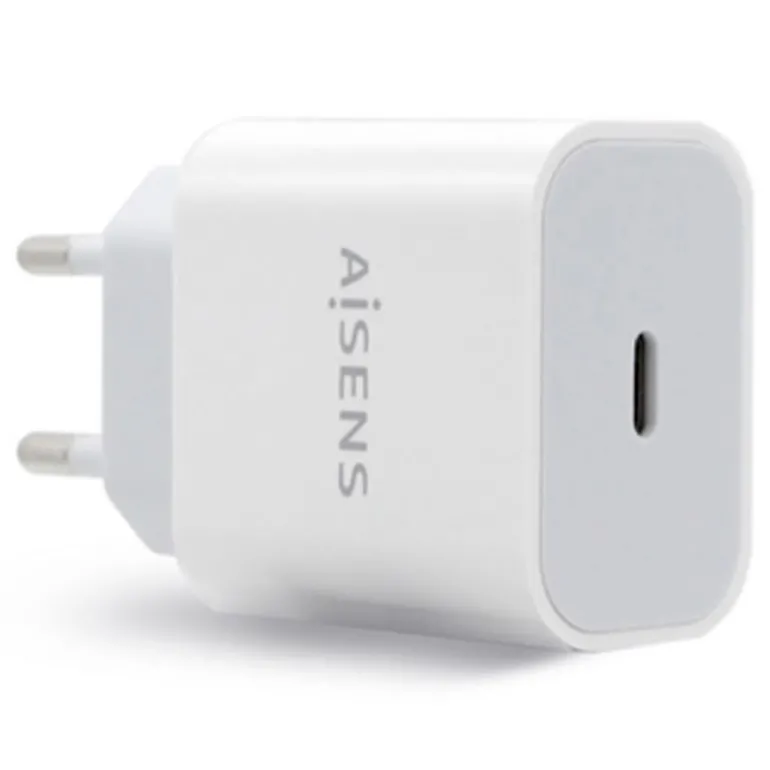 Cargador USB Aisens A110-0537 20W USB-C PD3.0 Blanco