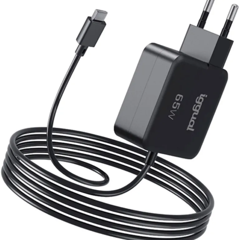 Cargador USB iggual Portátil Y Móvil Tipo C PD 65W